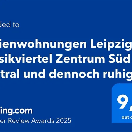 Ferienwohnungen Leipzig Musikviertel Zentrum Sued - Zentral Und Dennoch Ruhig Exterior photo